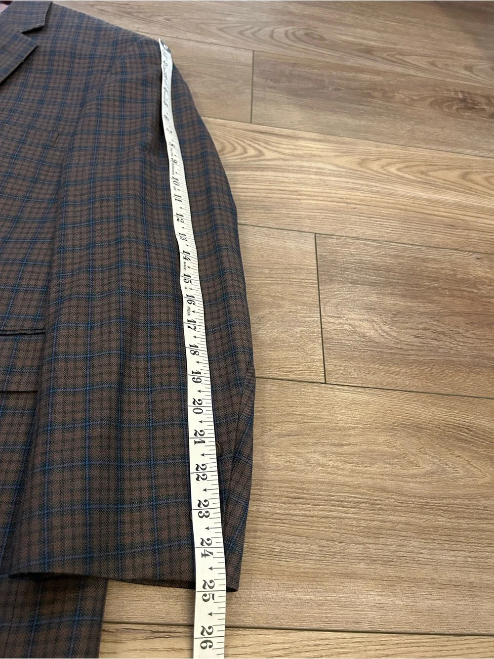 Vintage Jean-Paul Germain Men’s Silk Wool Plaid Sport Coat 46S